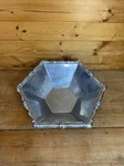 Reed & Barton Bannister Large Aluminum Hexagonal Serving Bowl 13.5. Fixed Price $17.39.