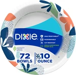 Dixie Small Paper Bowls, 10 Oz, 72 Count, Microwave-safe, Soak-proof, Disposable. Fixed Price $11.69.