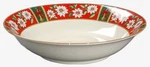 Charlton Hall By Kobe Coupe Soup Bowl Vintage White Poinsettia Dinnerware. Fixed Price $24.99.