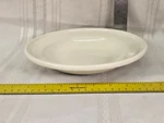 Dinette Crate & Barrel Bret Bortner Rim Soup Bowl Cream White. Fixed Price $40.77.