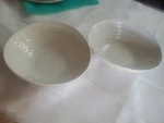 Portmeirion Sophie Conran White Cereal Bowl, 7.5 Set Of 2. Fixed Price $29.99.