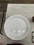Mud Pie "starfish" Pasta Serving Bowl Off White 14 3/4" Diameter. Fixed Price $45.00.