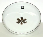 3 Pcs Set Vrai Porcelain Snowflake Berry Bowl White & Silver **new**. Fixed Price $29.99.
