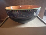 Longaberger 2008 Halloween Party Pottery Bowl Brand New/org Box #31805. Fixed Price $45.00.