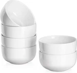 10OZ Ice Cream BOWLS-4.25" Ceramic Dessert Set Of 6-PORCELAIN Small. Fixed Price $25.99.