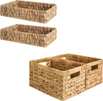 Stylish Water Hyacinth Storage Baskets - Organize Your Home Effortlessly!. Fixed Price $134.99.
