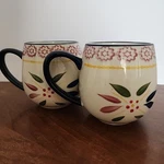 Temptations Old World Floral Ceramic Coffee Mug Set, 14OZ Blue 2. Fixed Price $12.95.