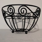 Spectrum Brand Scroll Mini Fruit Bowl Alloy Steel Black. Fixed Price $15.00.