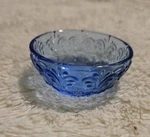 Pioneer Woman 3.1 Glass Dip Bowl Cobalt Blue Floral Pattern. Fixed Price $11.55.