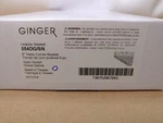 Ginger Hotelier 554DG/SN 9" Wall Mounted Corner Shower Basket Satin Nickel. Fixed Price $39.97.