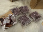 New Pampered Chef Simple Additions Petite Squares 2.5 Cranberry - Set Of 4 (nb). Fixed Price $12.99.