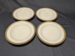 Mikasa Fine China Palatial Gold #L3234 Rimmed Soup Bowls 8 1/2". Fixed Price $40.00.