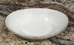Lenox Usa Weatherly D-517 Oval Serving Vegetable Bowl Platinum Trim 9 5/8. Fixed Price $32.00.