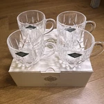 Nib Shannon Crystal By Godinger 24% Lead Punch Cups Set Of New Box. Fixed Price $19.95.