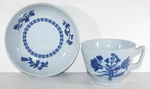 Vintage Spode Palace Garden #W147 London Shape Footed Cup And Small Bowl. Fixed Price $12.00.