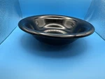 Mikasa Moderna Shape By Larry Laslo Ceramic Black 8" Round Serving Bowl. Fixed Price $38.16.