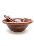 3 Piece Cherry Finish Wooden Salad Bowl Set Vietnam Mid Century Modern Mcm Read. Fixed Price $49.99.