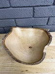 Roro Hand Carved Mango Wood Decorative Serving Bowl Dish Live Edge 9 X. Fixed Price $14.99.