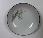 Noritake China 6341 Oriental Fruit Dessert Bowl Green Bamboo & Gold 5-3/8". Fixed Price $7.99.