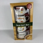Caraway Naturals Soup Gift Set Ceramic Bowls Novelty Sealed Box Mix Expired. Fixed Price $30.76.