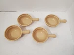 Handle Footed Bowl Continental Carlisle Set Of Thick Walled 8 Ounce 7006 7415. Fixed Price $16.50.