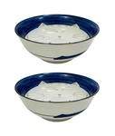 Japanbargain Set Of 2 Japanese Porcelain Bowls, Large 7.5 Inch Ramen Udon Noodle. Fixed Price $42.33.