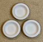 Lenox Murray Hill Set Of (3) Soup Pasta Bowls. Fixed Price $19.99.