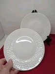 Exzellenz By Hutschenreuther Salad Dessert Plate Set Of 2 Germany 7 5/8" Dia. Fixed Price $22.36.