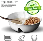 Just Anti-soggy Cereal Bowl Keeps Fresh & Crunchy Red. Fixed Price $12.55.