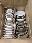 Set Of 30+ Iti Commercial Grade Ceramic Fruit/dipping Bowls (model RO-32). Fixed Price $35.00.