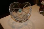 Stunning & Detailed Lenox 6 Diameter H Crystal Bowl Longwood. Fixed Price $14.00.