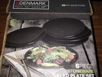 Denmark Tools For Cooks Six 8"" Salad Plates New(d). Fixed Price $19.99.