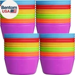 Kids Plastic Bowls 10 Oz Cereal Snack Microwave Dishwasher Safe Toddler. Fixed Price $30.14.