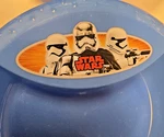 Set Of 4 Zak! Star Wars Blue Plastic Children's Bowls. Fixed Price $6.99.