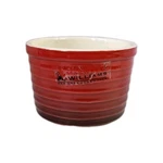 Maxwell & Williams Designer Red Cranberry Ombre Ramekin Bowl Stoneware Oven Chef. Fixed Price $12.95.