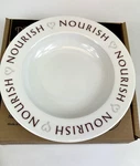 Pampered Chef Nourish Soup Bowl Set Of New 2014 2949 Round From The Heart. Fixed Price $44.23.