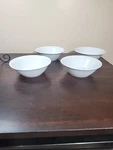 Pottery Barn Caterer's Box Set Of 4 Soup Cereal Bowls 5 7/8" White. Fixed Price $50.00.