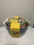 Tablecraft Commerical Quality Farmhouse Collection Mixing Set New 3. Fixed Price $45.00.