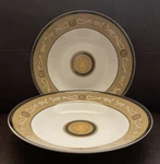 Set Of 2 Medusa Porcelain Soup/cereal/pasta Bowls 8. Fixed Price $35.99.