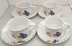 Studio Nova Clam Chowder Soup Bowls Or Mugs & Saucers Set Of MZ846. Fixed Price $60.00.