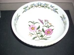 Portmeirion Botanic Garden 9" Salad Bowl Purple Rock Rose. Fixed Price $59.99.