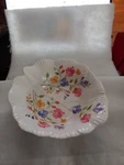 Vintage Estate Melamine Ware Plastic Floral Serving Bowl 10" Rare 1980'S. Fixed Price $19.99.