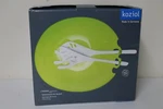 Koziol Shadow Transparent Salad Bowl Servers One Size Dinnerware Emerald Green. Fixed Price $24.95.