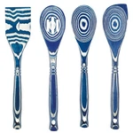 Island Bamboo Pakkawood 4 Piece Cooking & Serving Utensil Set, Blueberry. Fixed Price $24.95.