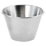Winco SCP-40, 4-OUNCE Stainless Steel Round Ramekin Condiment Sauce Cups, 1 Dz. Fixed Price $16.25.