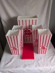 5 Piece Popcorn Set For Family Night Nesting Robinson Knife Co.. Fixed Price $7.00.