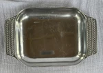 Wilton Armetale Flutes Pearls 9.75" Tray Bowl Dish 272045 Usa Rwp. Fixed Price $19.90.
