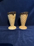 D'lusso Home Collection Ice Cream Waffle Cone Dessert Cups. Fixed Price $17.99.
