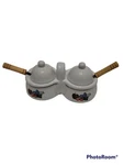 Houston Harvest Gift Products Ceramic Jam Jelly Server Set Handle Spoons. Fixed Price $11.50.