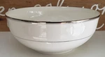 Mikasa Gothic Platinum AK018 Round Vegetable Bowl Bone China Rim. Fixed Price $59.99.